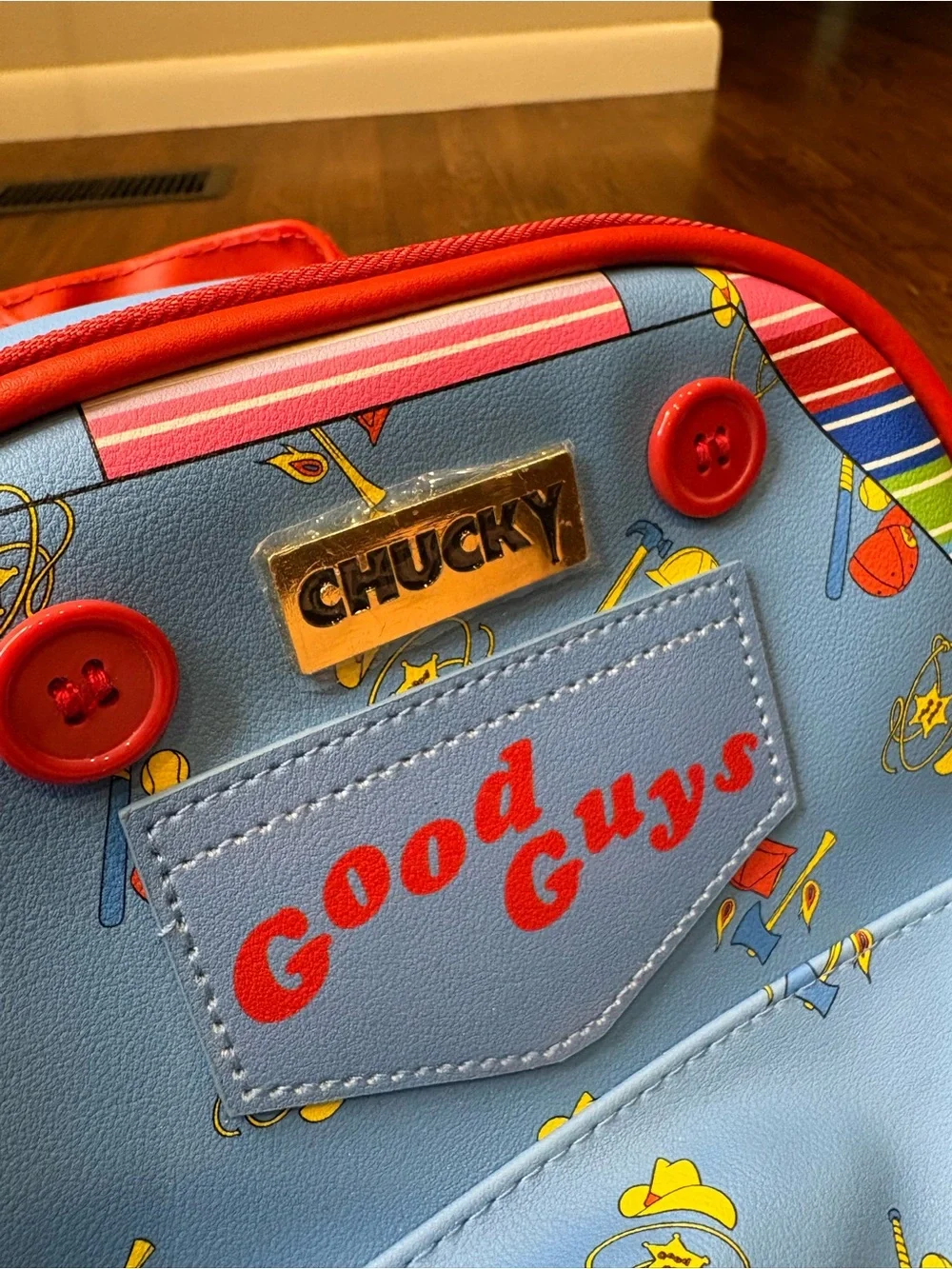 New Child's Play Chucky Good Guys Mini Backpack